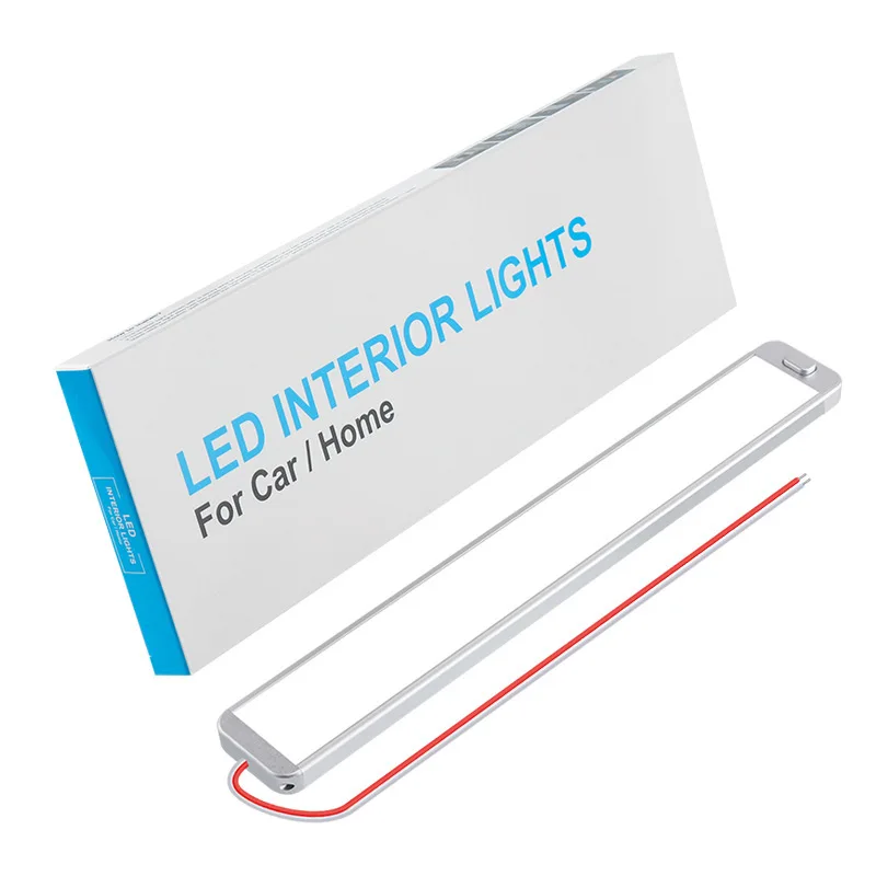 72LED โคมไฟรถหลังคาในร่ม 108LED รถกล่อง RV RV Light ขนมปังอ่านหนังสือ 24V