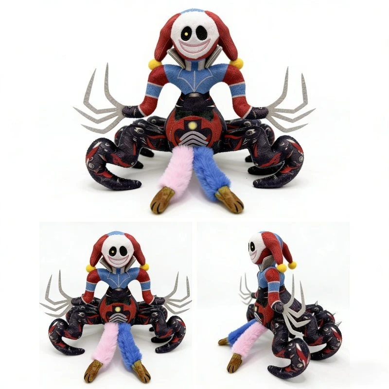 

New Horror Game 5 Clown Plush Toys Cute Plush Dolls Soft Plush Dolls Game Fans Collect Home Decoration Holiday Birthday Gifts.