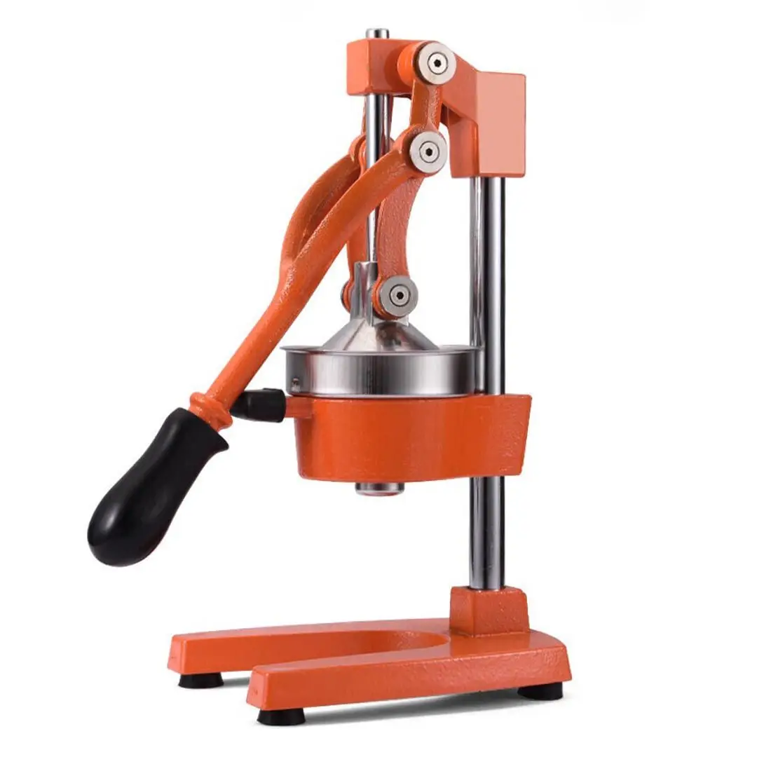 New Hand Press Citrus Squeezer, Commercial Manual Orange Juice Extractor For Restaurant Use