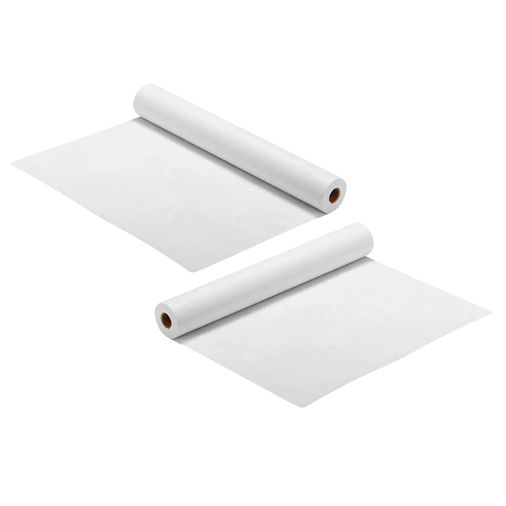 

2 Pcs Drawing Paper Scroll Art for s Graffiti Tracing Painting Cardboard White Finger Toddler