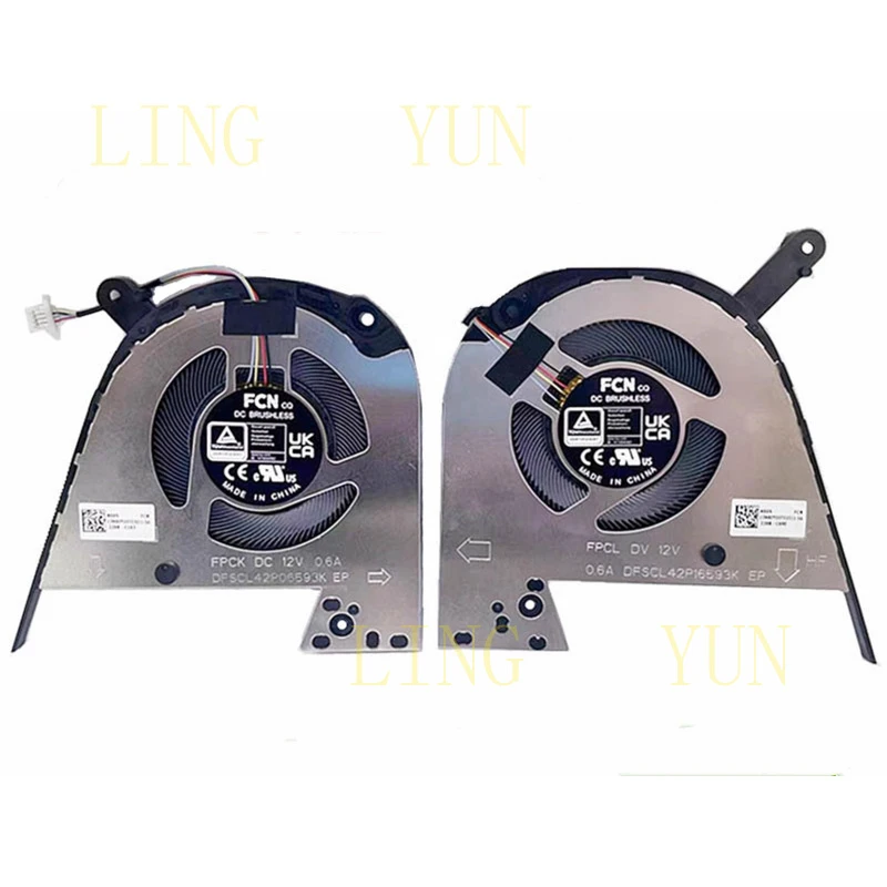 

Новый вентилятор охлаждения CPU/GPU для ASUS Pro 15x OLED K6501Z K6500ZC K6501ZM EB74