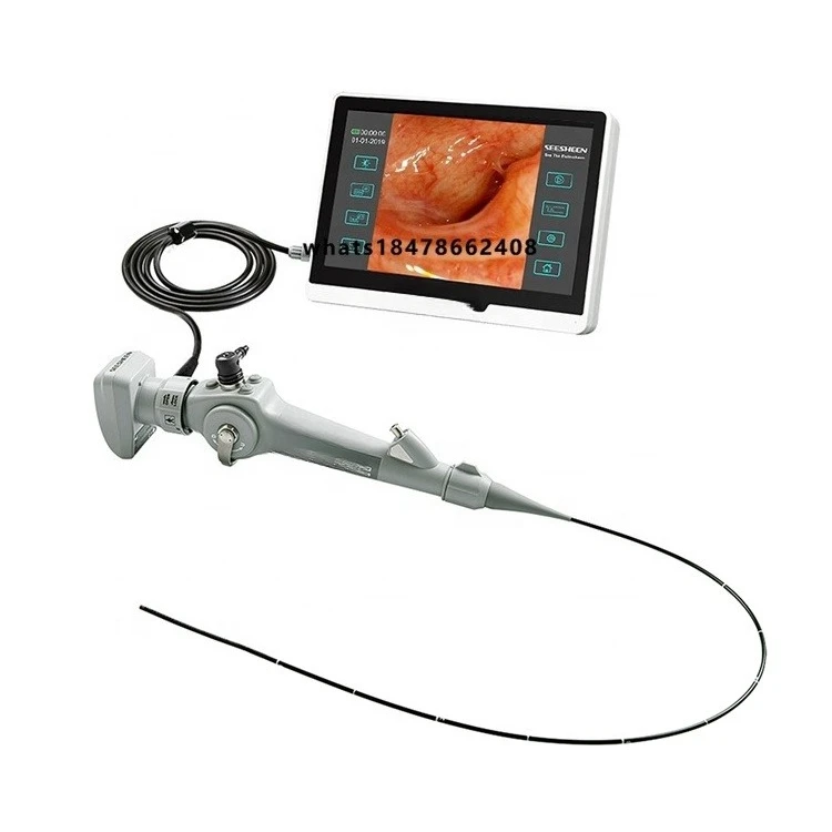 3.8Mm Ultra-thin Diameter Multifunctional Waterproof Portable Veterinary Video Endoscope Animal