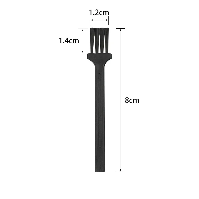 10 pçs escova portátil portátil celular barbeador anti-estático limpeza de poeira para teclado de computador pequeno espaço mais limpo ferramenta do