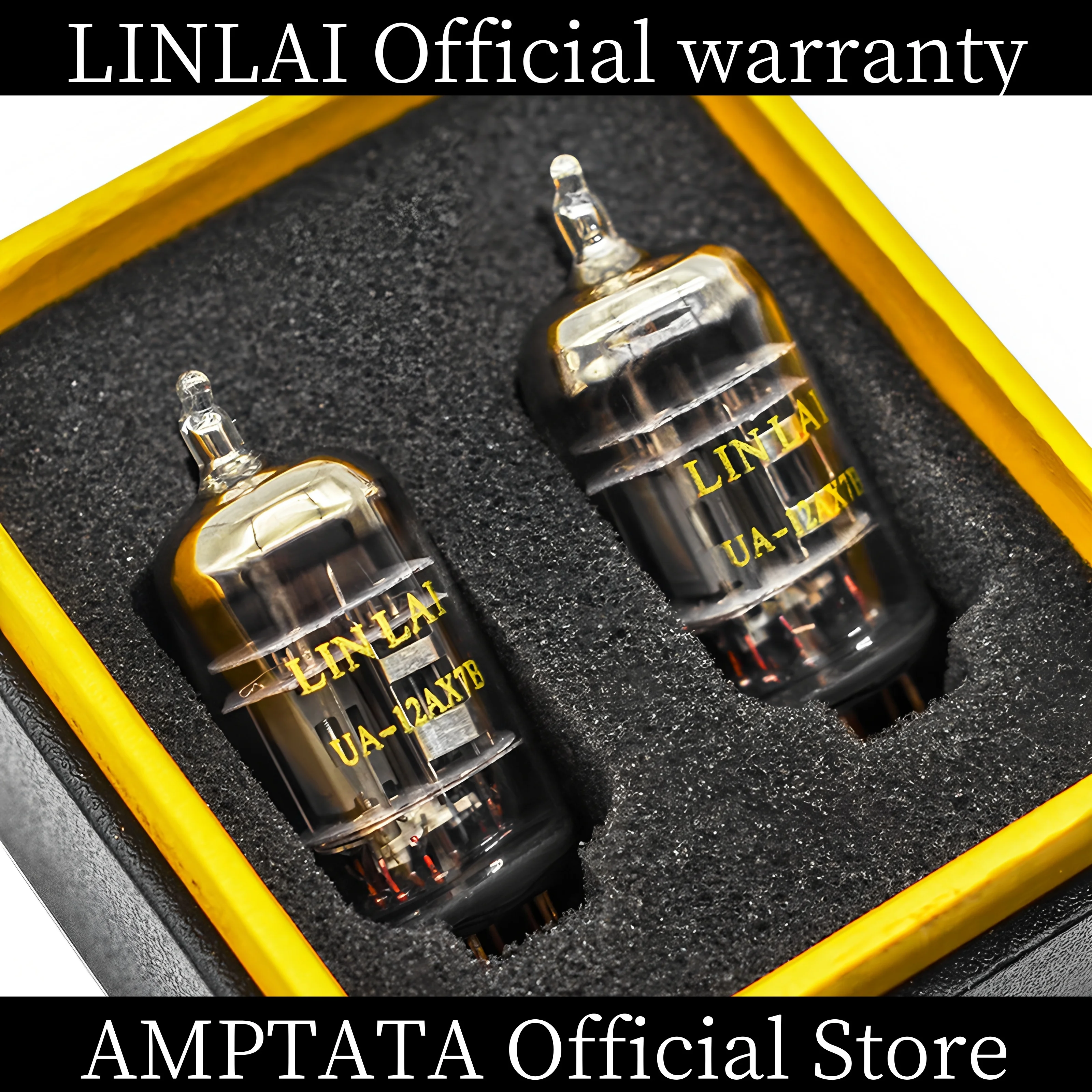 LINLAI 12AX7 ECC83 / ترقية HIFI / أنبوب فراغ / مضخم جيتار باس / مضخم HIFI / الصندوق الأصلي / ضمان 15 شهرًا