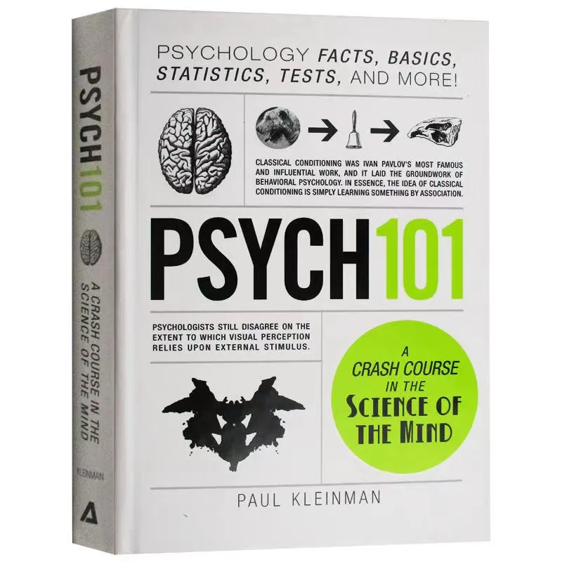 Imagem -06 - Uma Bater Couse na Ciência da Mente Referência Psicologia Popular Inglês Livro Psych 101 por Paul Kleinman