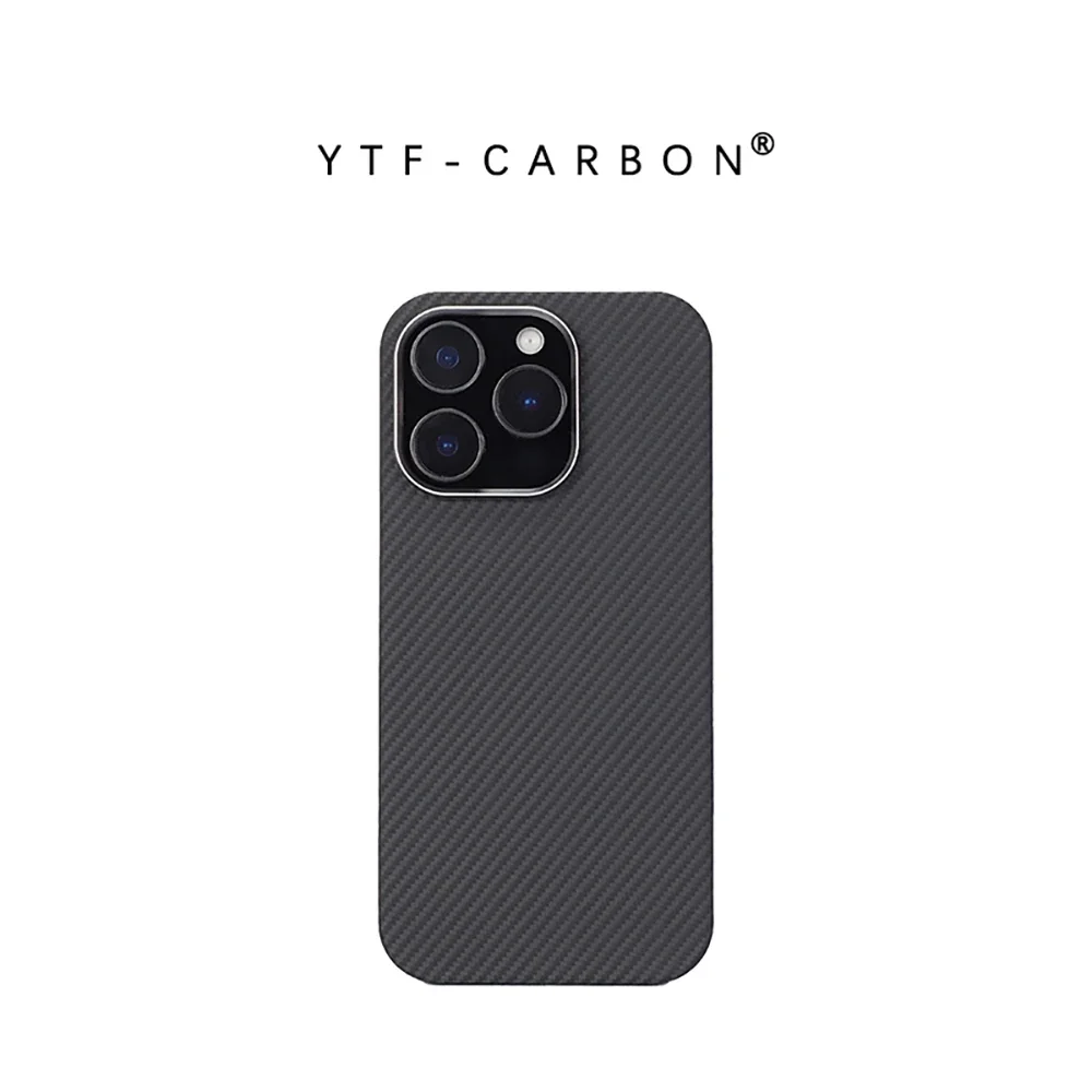 

YTF-Carbon Aramid fiber upgrade NT for iPhone 16 Promax case magnetic ultra-thin 16 Pro integrates the magnet with the case