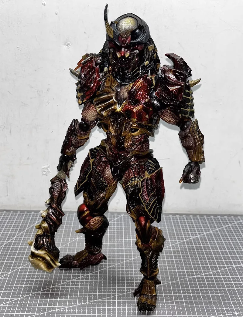PA Predator รูปอะนิเมะ Alien vs Predator Action Figuras มังงะตุ๊กตาของเล่น 7 นิ้วเคลื่อนย้ายได้ตุ๊กตาเครื่องประดับของขวัญ