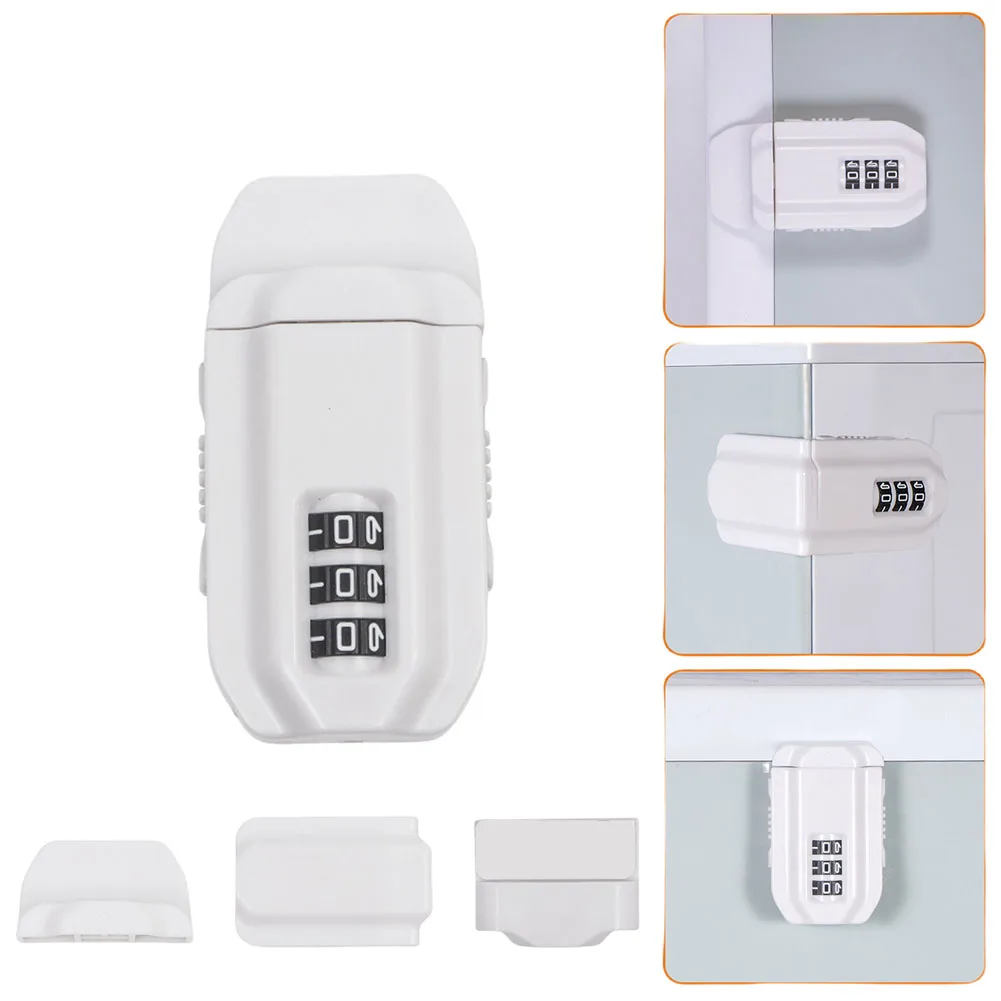 Drawer Lock Cabinet Lock Business Safety Multi-functional Design Anti Pry Protection 3 Digit Combination Drawer Lock