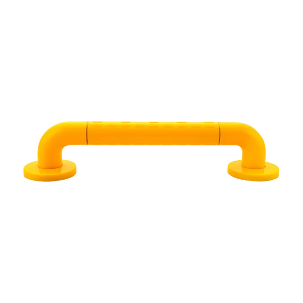 

Shower Handle Bar Sturdy Plastic and Stainless Steel Safety Grab Bar for Bath Tub Use in Bathroom Corridor Lavatory Yellow