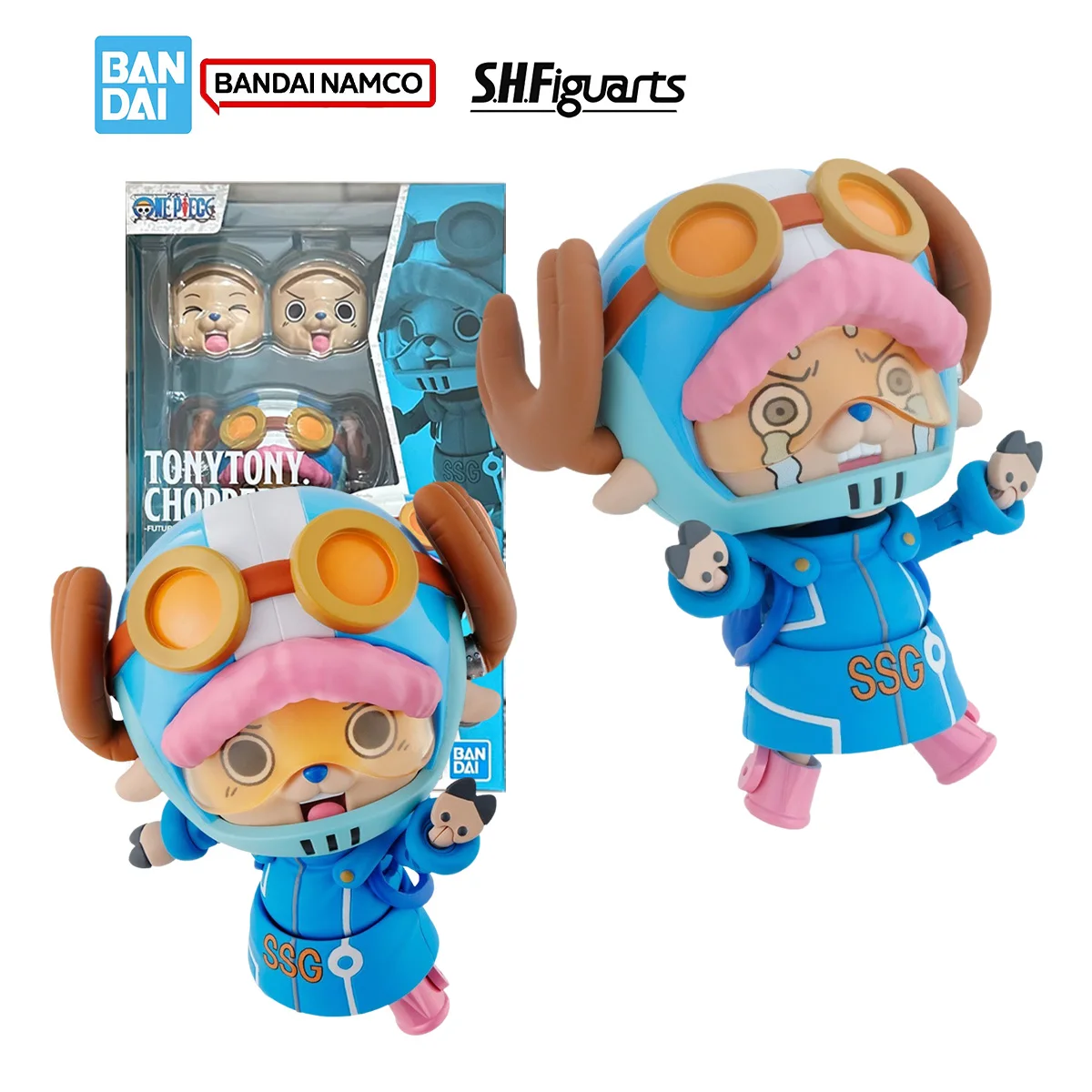 

Bandai S.H.Figuarts One Piece Model Kit SHF Tony Tony Chopper Остров будущего Egghead Фигурка Суставы Подвижная модель Детские игрушки