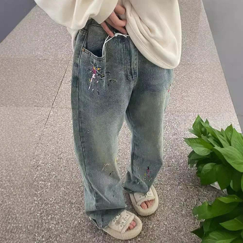 Damesjeans met hoge taille Vakantie Vakantie Reizen Strand Dames Denim Mode Comfortabel Licht Dun Ademend Koel Frisse lucht