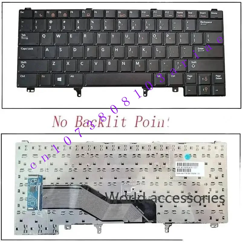 XJ и клавиатура для ноутбука с подсветкой и указателем для серии Dell Latitude E5430 E6230 E6330 E6430 ATG E5420 E6320 E6420 E6430s #