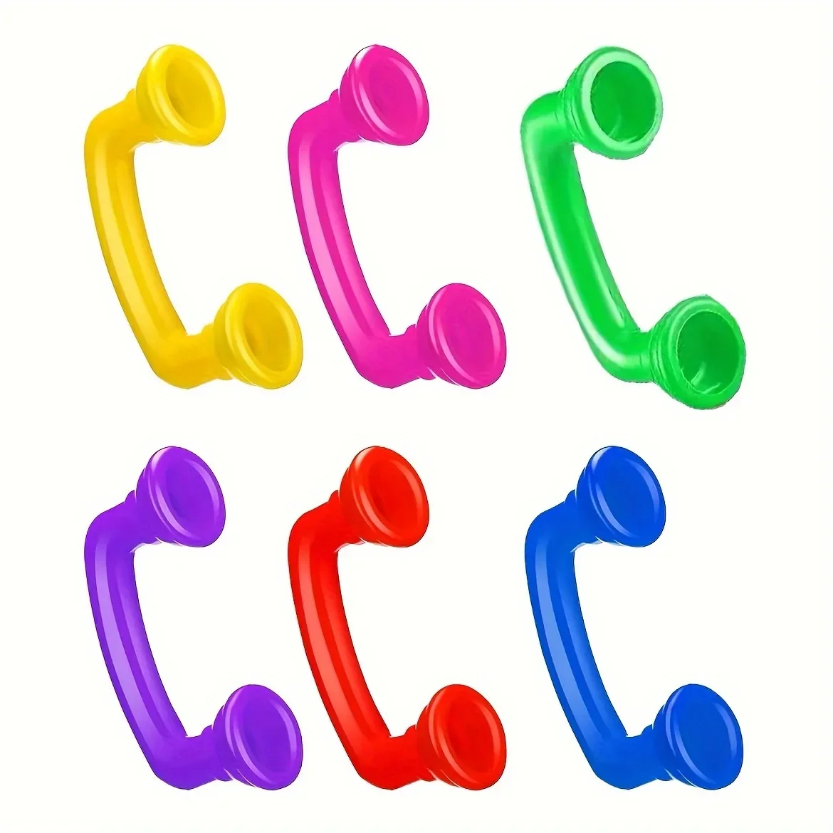 6/12/18 Pcs Reading Phone, Auditory Feedback Whispering Phone Classroom Operational Adult, PC Based Speaking Communication Toys