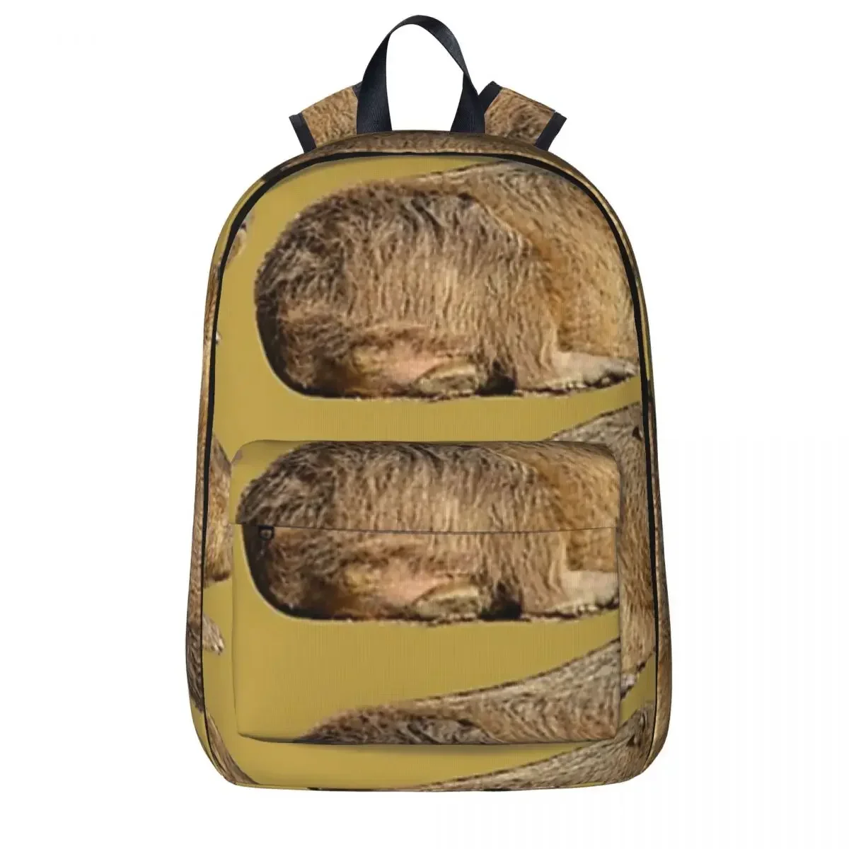 

Resting Capybara Backpack Waterproof Children School Bag Laptop Rucksack Travel Rucksack Large Capacity Bookbag