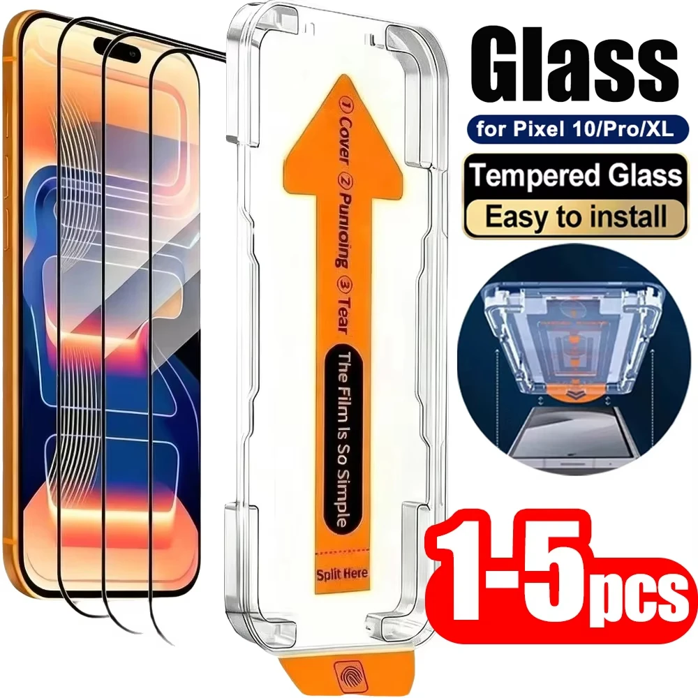 1-5PCS Tempered Glass Screen Protector For Apple iPhone 11 Pro Max 11promax Protecive 8K Oleophobic Coating Easy Install