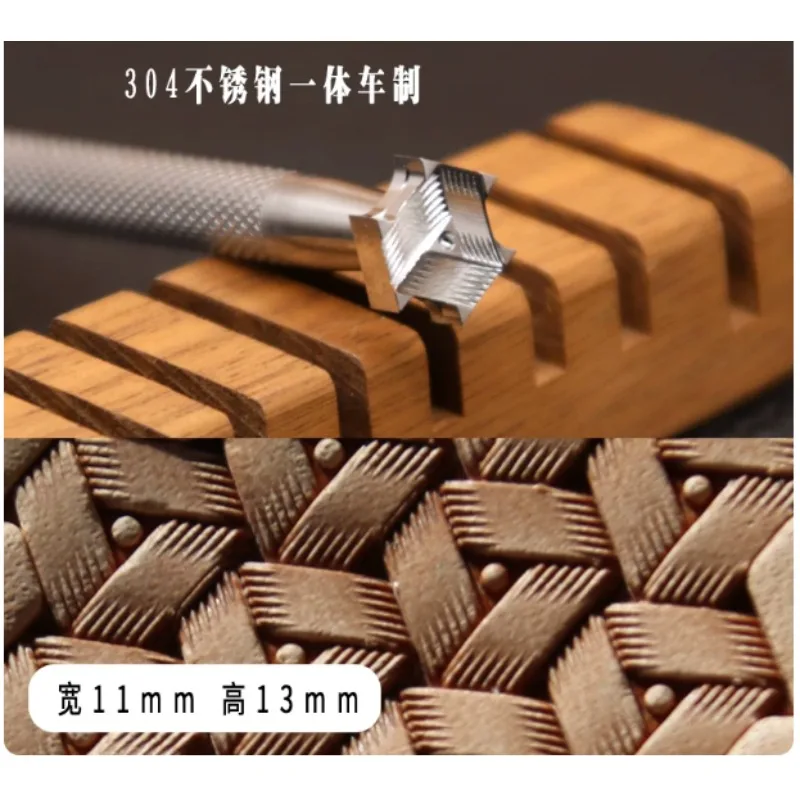 BL413 Cracking Combination 304 Stainless Steel Leather Engraving Printing DIY Hand Tool XW413 84-42 BL512