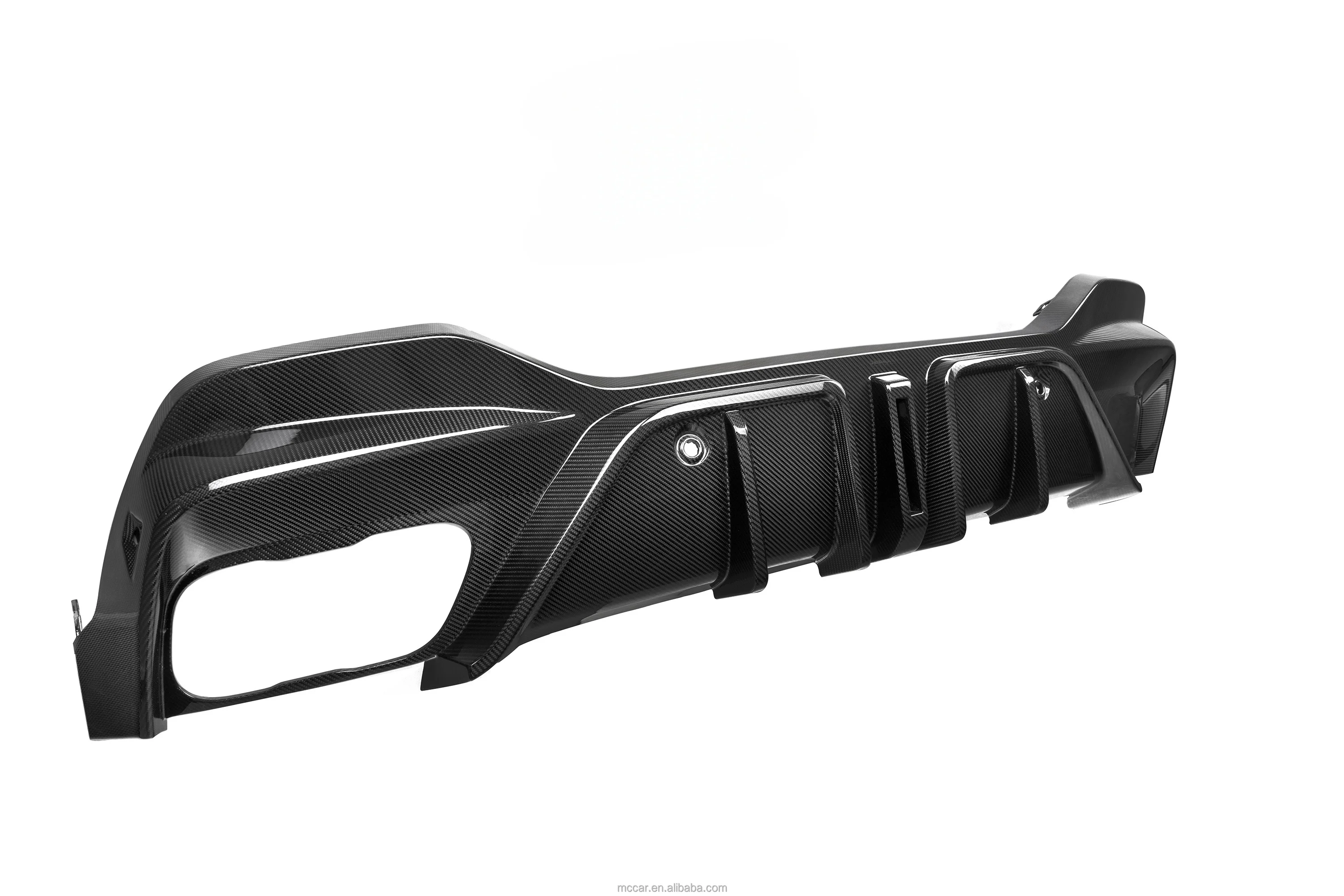 Car Bumpers Rear Diffuser For BMW X6 Series G06 SQ StyleTop Material Carbon Fiber Car Rear Lips