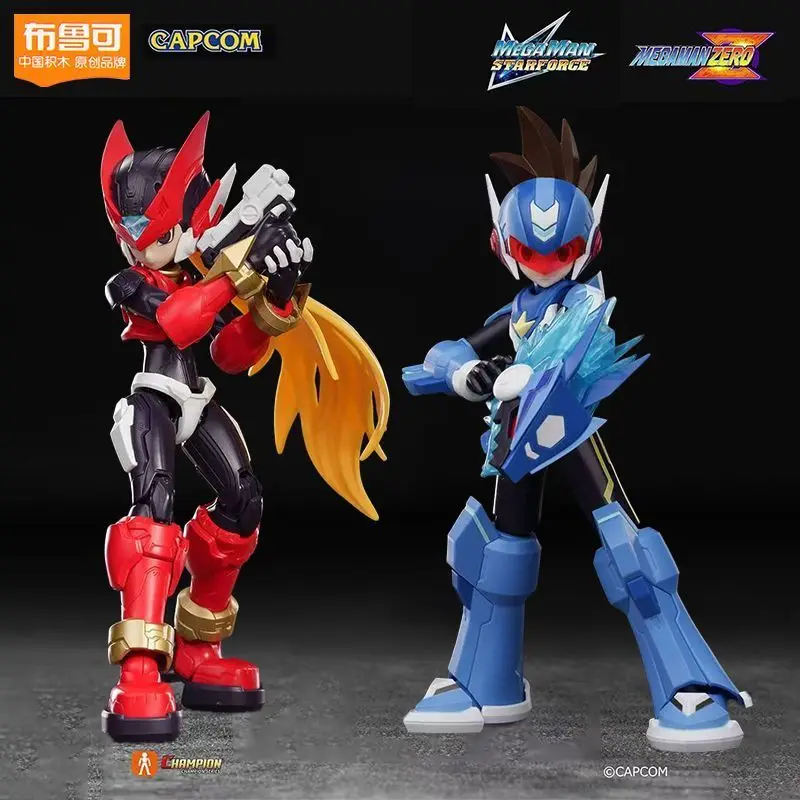 Building Block People Bloks Genuine Beyond the Version of Rockman Meteor Jero Movable doll Deformation Toy Collection Students view 5