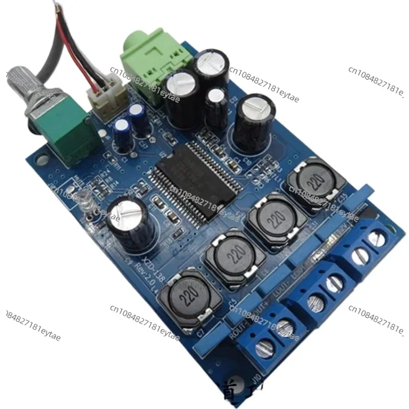 

YDA138-E digital power amplifier board 10w + 10w with ear stereo/binaural