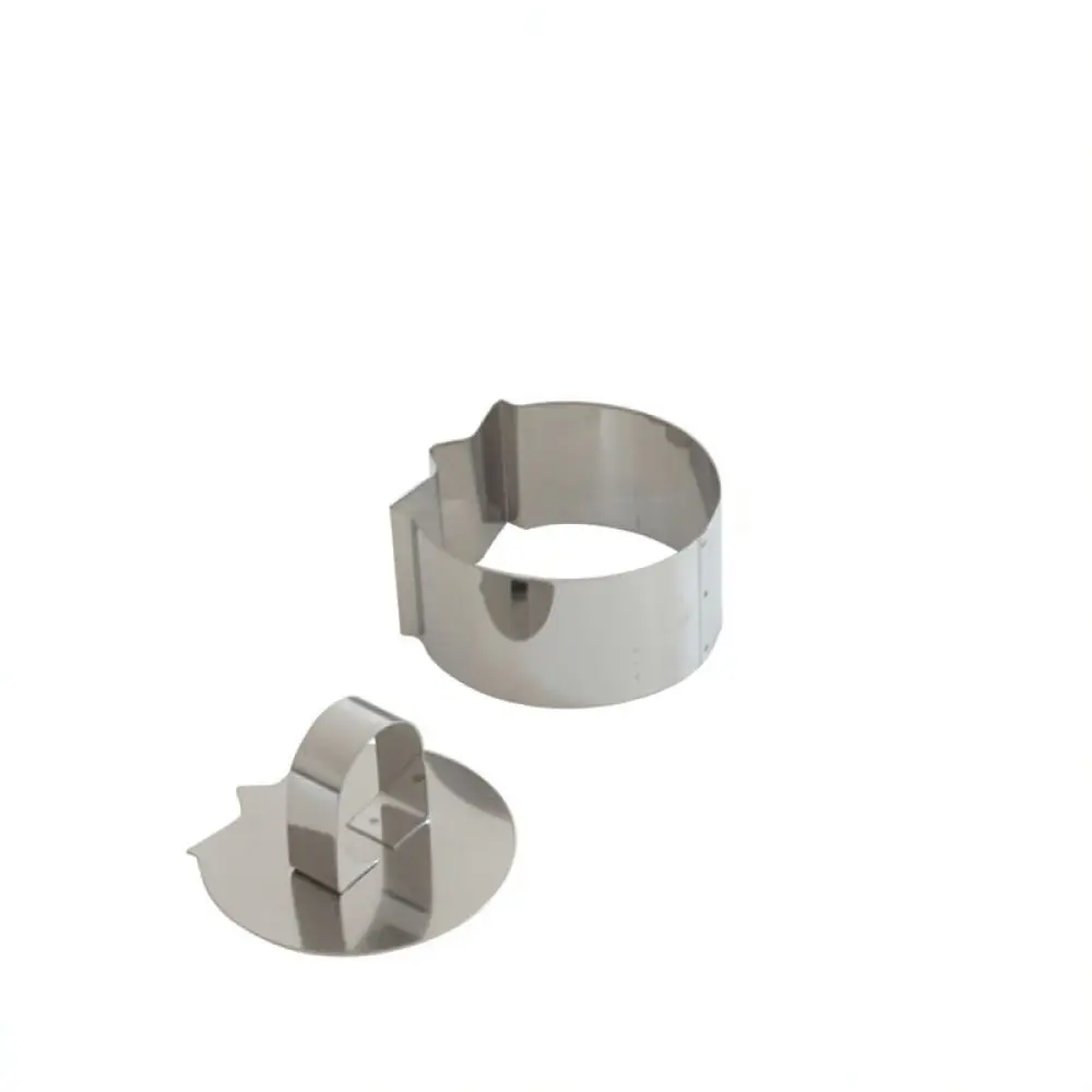 Professional Stainless Steel Mousse Mold Ring Pastry Cutter For Baking Cheesecake Tiramisu Cookie Dessert Kitchen Tool