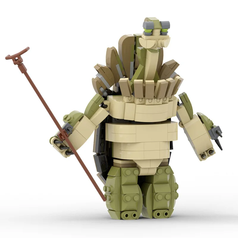 

MOC мелкие частицы креативный черепаха мастер строительный блок модель дети собирают кирпичи детские игрушки