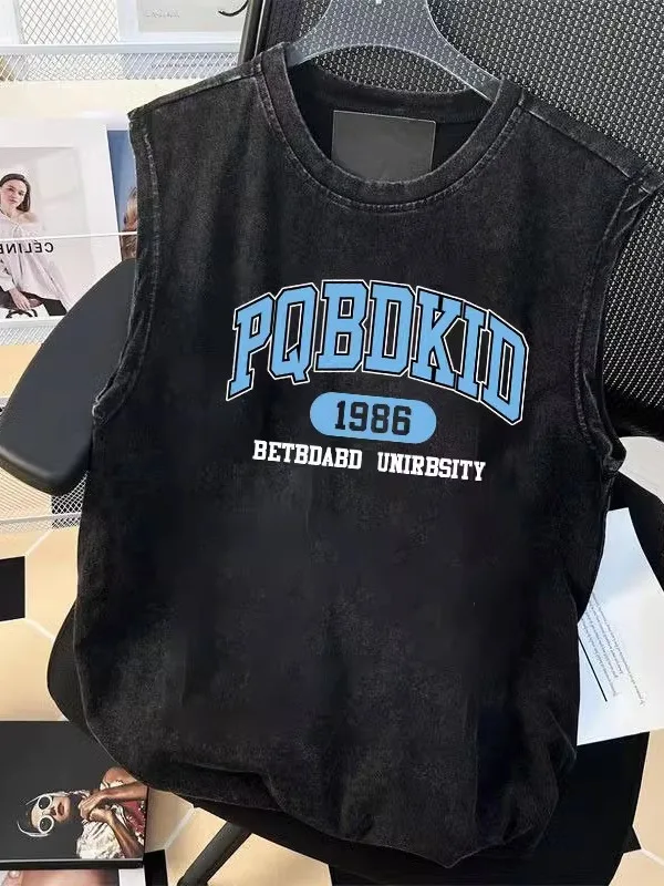 

Мужская свободная футболка оверсайз из плотного хлопка с эффектом потертости, летняя, влагоотводящая, повседневная, с круглым вырезом