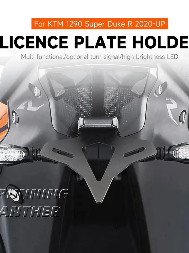 Für 1290 Super Duke R 2020 2021 2022 2023 2024 Motorrad Hinten Kurze Schwanz Lager Ordentlich Kennzeichen Halter Reitstock halterung Kit