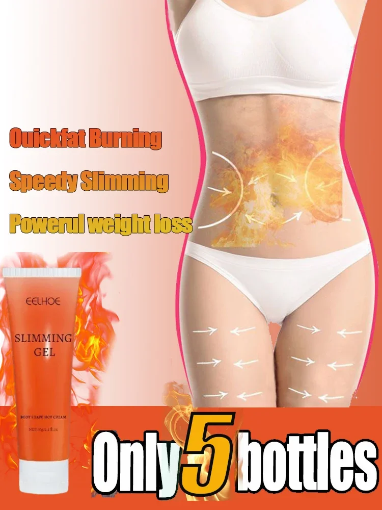 Slimming Gel Powerful Abdominal Muscle Stronger Cream/ Muscle Essential Anti Cellulite Fat Burning Slimming Belly Tighten