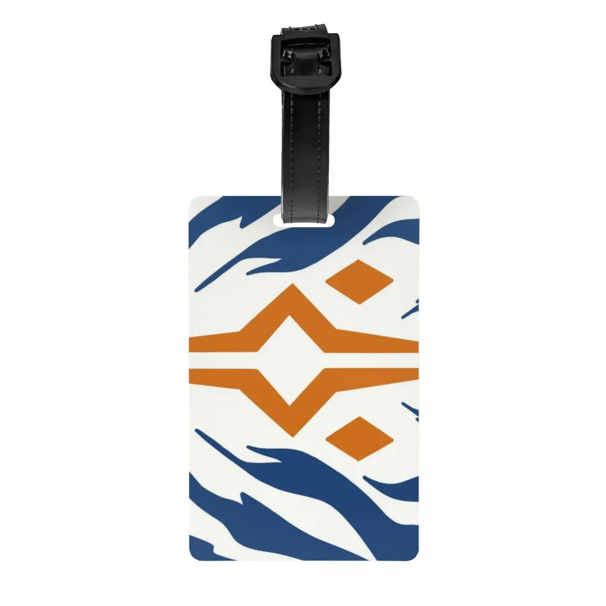 

Custom Fulcrum Ahsoka Tano Cosplay Luggage Tag Privacy Protection Sci Fi Tribal Wars Baggage Tags Travel Bag Labels Suitcase