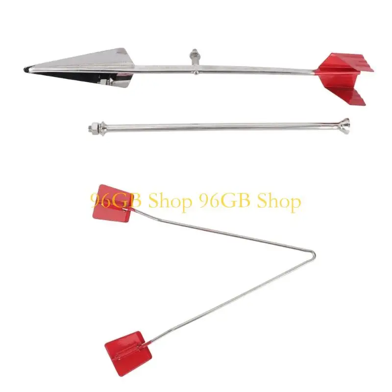 96GB Stainless Steel Wind Direction Weather Vane for Marine Boat High Accuracy and Durability