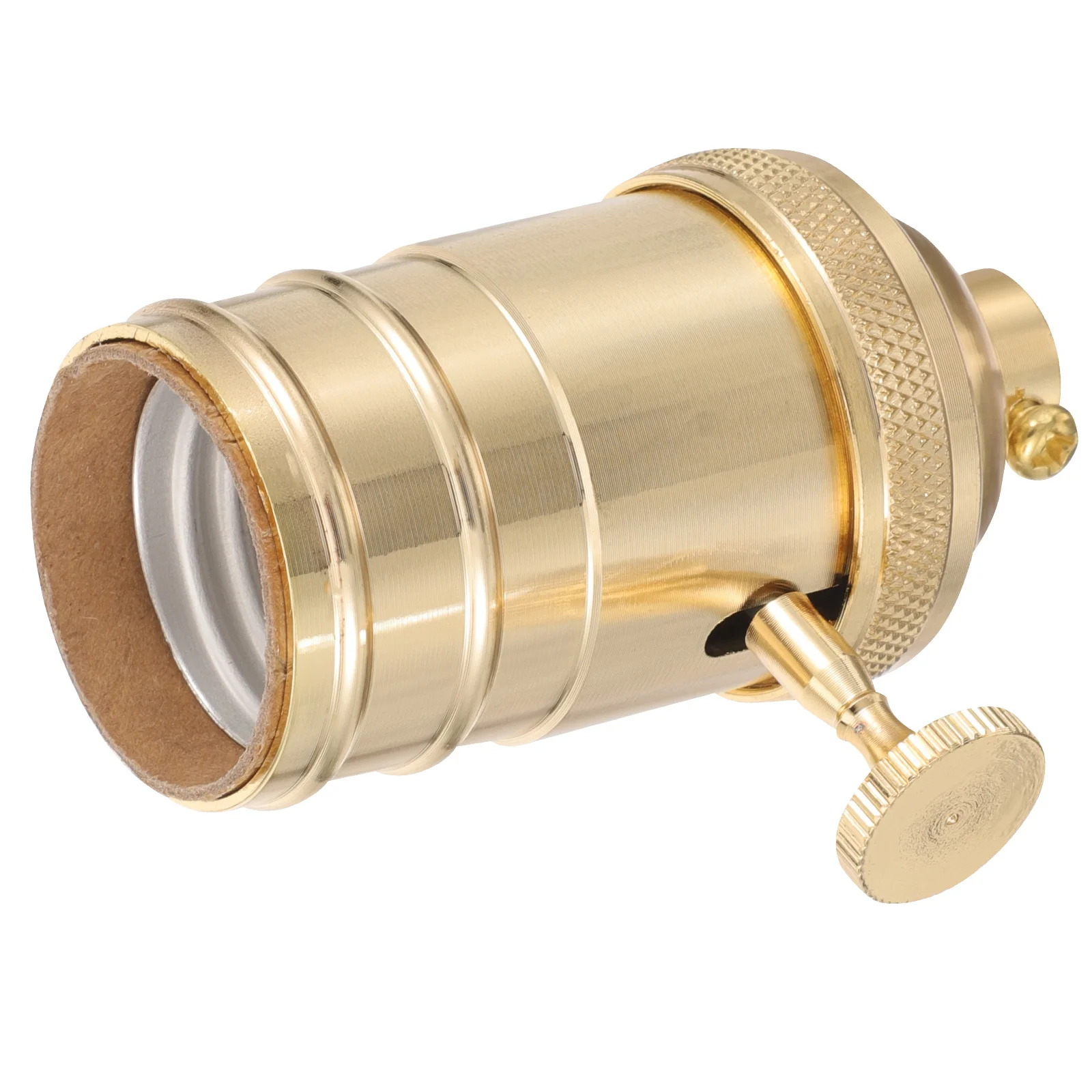 

Винтажный патрон для лампы, винтовой держатель лампочки, ретро-металлическое основание для ремонта освещения своими руками, комплект для замены светильника, ландшафтный светильник