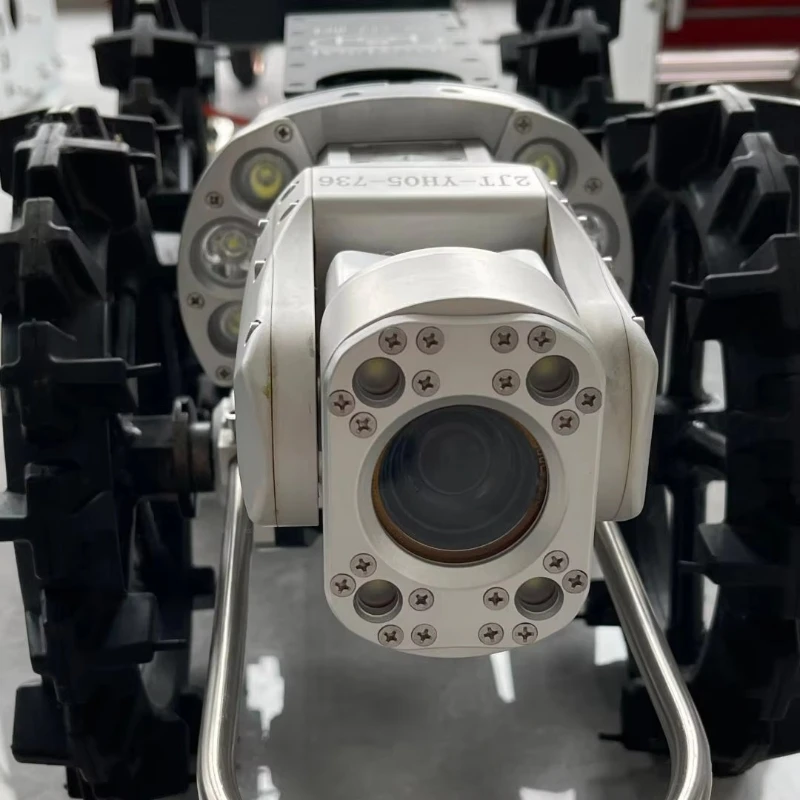 Municipal Engineering WJK-985 CCTV Multifunction IP68 Rated Pipe Inspection Crawler Robot Urban Sewer Stormwater Drain Pipeline