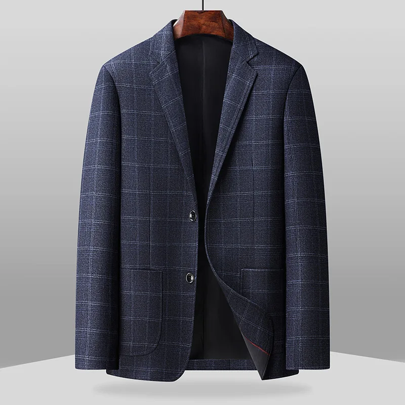 

2026 New Style Slim-Fitting Men's Suit Jacket - Solid Color Classic Business Casual Fashion Formal Suit Jacket Top