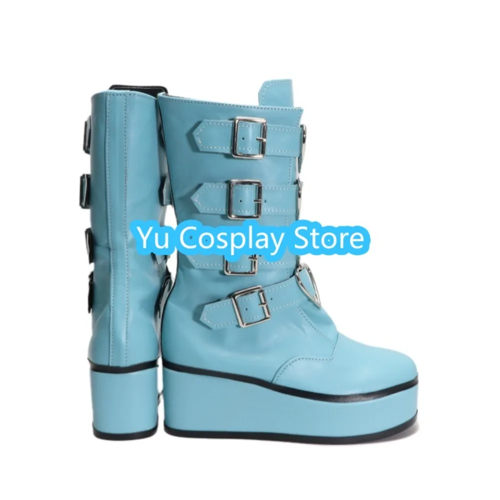 Yu Cosplay Store Shiranami Ramu Scarpe Cosplay Scarpe Cosplay Anime Stivali Costumi di Halloween Puntelli