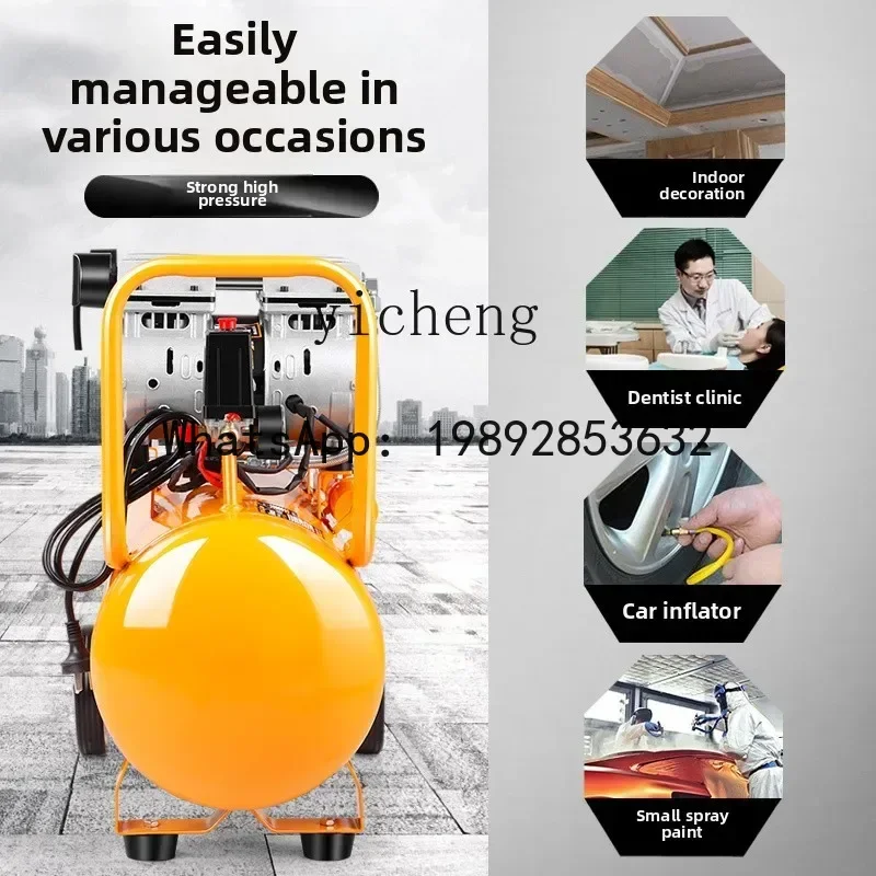 A1  oil-free silent air compressor small air pump air compressor pneumatic tool woodworking painting manufacturer