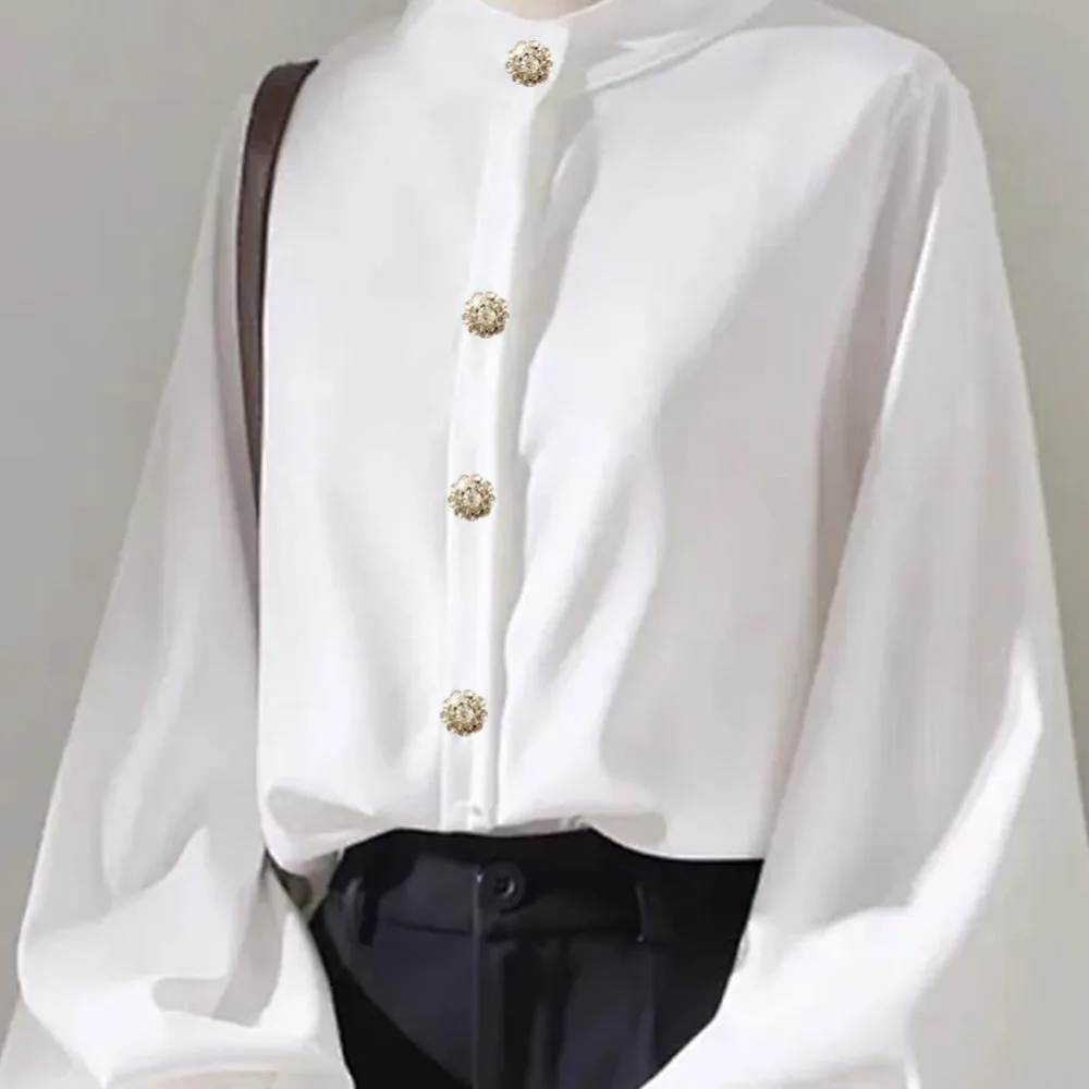 

2PCS Rhinestone Rhinestone Button Cover DIY Accessories Alloy Cufflinks Button Cover Shirt Button Box for Shirt Dress Decoration