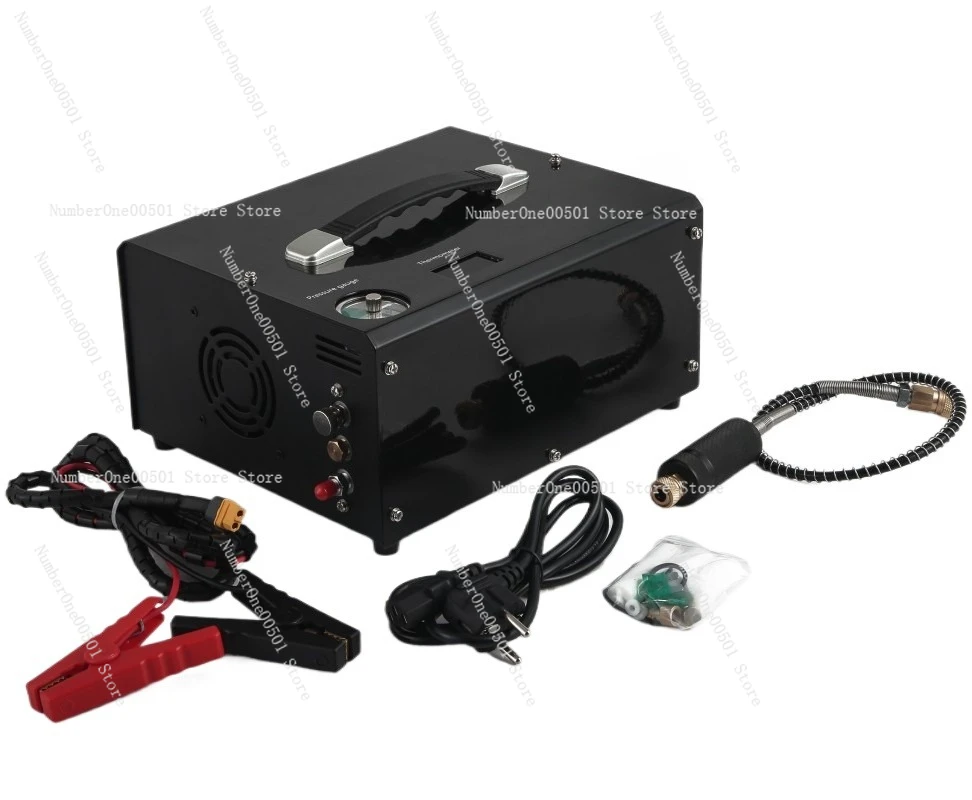 12V High Pressure Air Compressor Pump 30MPa 4500Psi for Car Truck Tires and Scuba Diving Tank Inflation Electric Air Pump