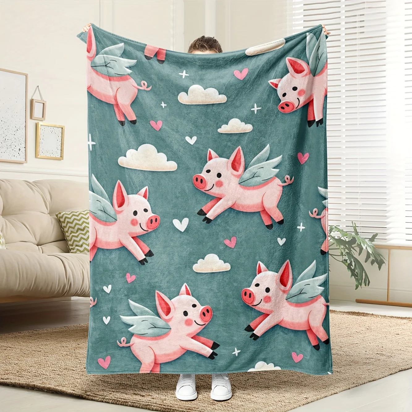 1Pc Football Fleece… - image