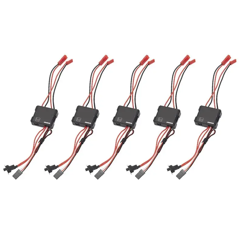 FBIL-5X 40A Brushed ESC Electronic Speed Controller For WPL C24 C34 MN D90 MN99S MN86S RC Car Upgrade Parts