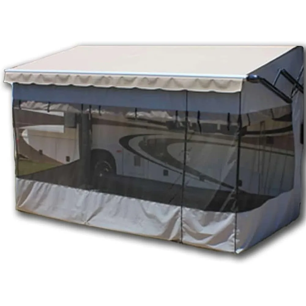 

Villa RV Awning Screen Room Add Room for Your Family Under Your RV Awning - Camper Screen Room for RV Patio or Porch Enclosure