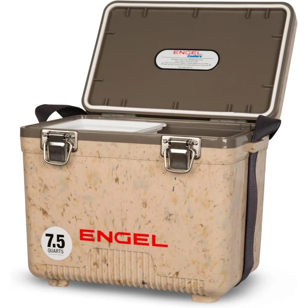 

Engel UC7 7,5qt герметичный, герметичный, Drybox-холодильник и небольшой ланч-бокс с твердым корпусом для мужчин и женщин
