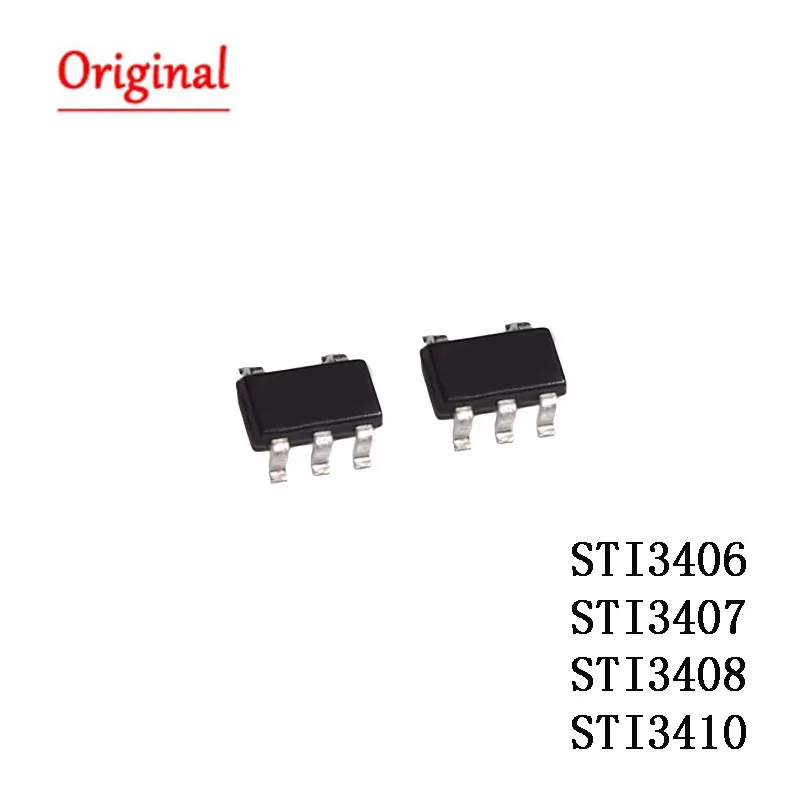 50PCS IC STI3406 STI3407 STI3408 STI3410 STI3408B SOT23-5 IC NEW  in stock