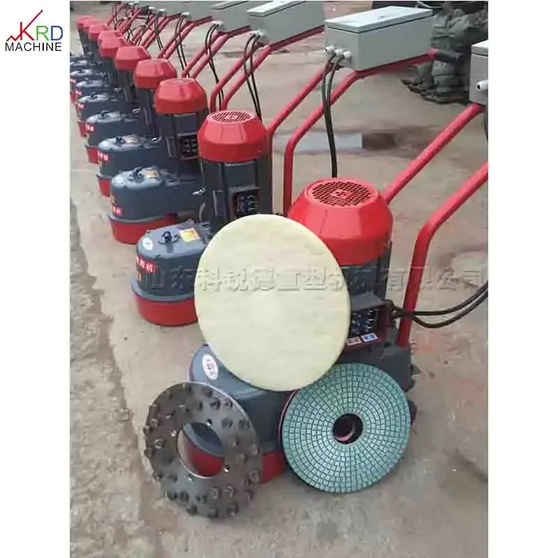 Grinding and polishing machine diamond terrazzo cement floor epoxy floor concrete asphalt hand-supported