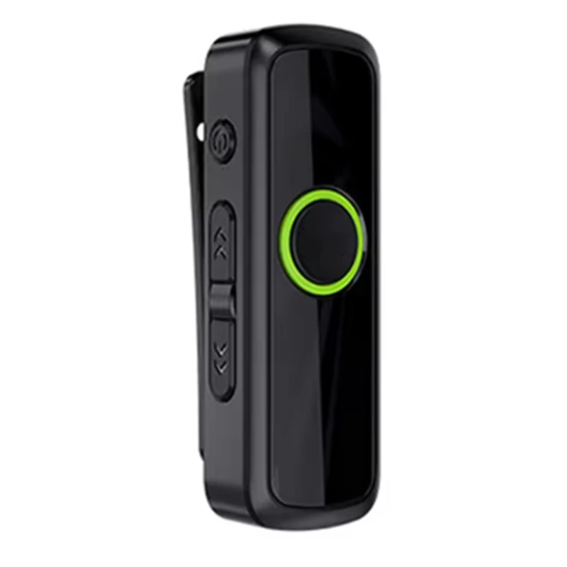 Wireless Mini Walkie Talkie Ear Mounted Small And Compact Bluetooth Collar Clip Intercom