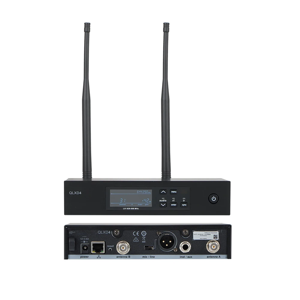 QLXD24/B58 Wireless Microphone System with BETA 58A Handheld Vocal Mic microphone  karaoke professional metal wireless systems