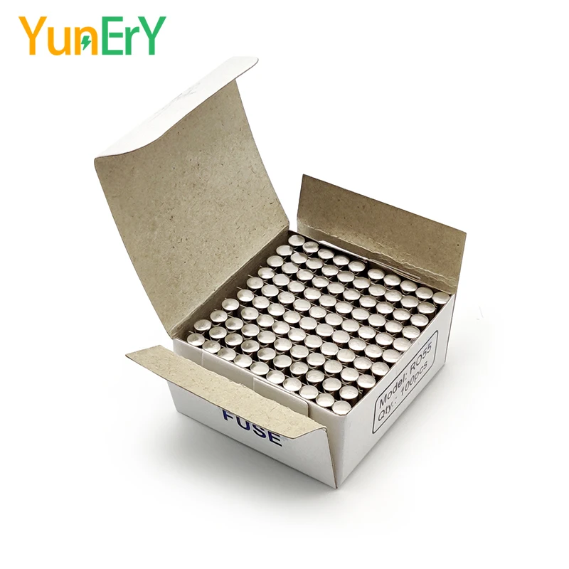 100PCS Fast Fusible Fuse Tubes 5x20 5X25 6X25 6X30MM 250V 0.5/1/2/3/4/5/6/8/10/15/16/20/25/30A Mini Solar Ceramic Fuse Tube