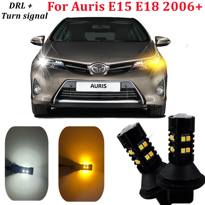 

For Toyota Auris E15 E18 2006-2012 2013 2014 2015 2016 2017 Led Daytime Running Light turn drl Driving safety Car accessories