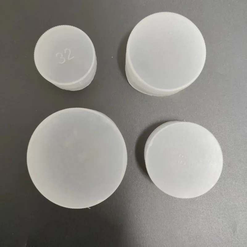 2pcs Microscope Eyepiece Thread Protector Cap Dust Cover Plastic Protective Lens Cap for Biologica Stereo Industrial Accessories