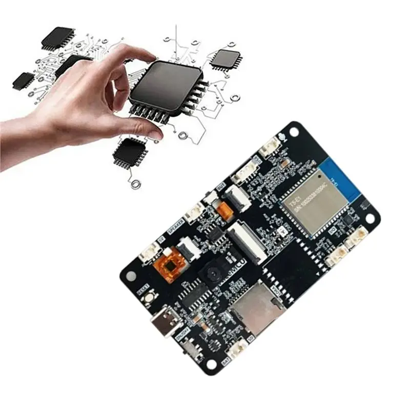 【STABLE QUALITY】TUYA T5 Development Board AI Voice Dialogue Function 2.8 Inch Touch LCD Screen Photo Recognition Type-C Wifi