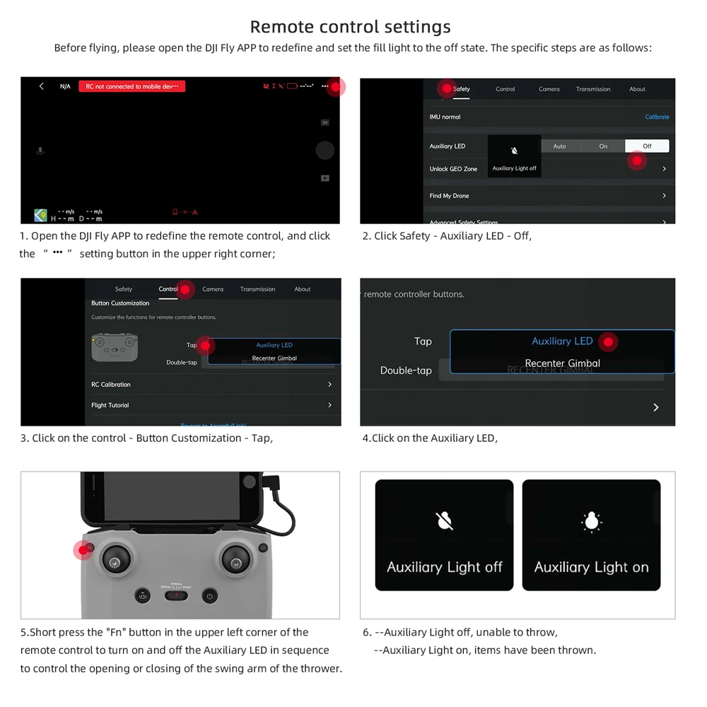 Airdrop Air Drop System for DJI Mavic Air 2/AIR 2S Drone Fishing Bait Ring Gift Deliver Life Rescue Remote Throw Thrower